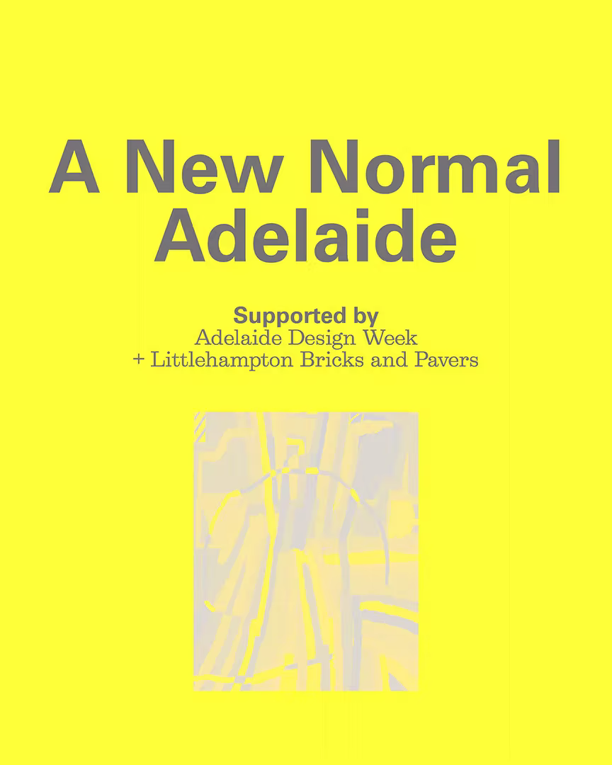 A New Normal Adelaide poster