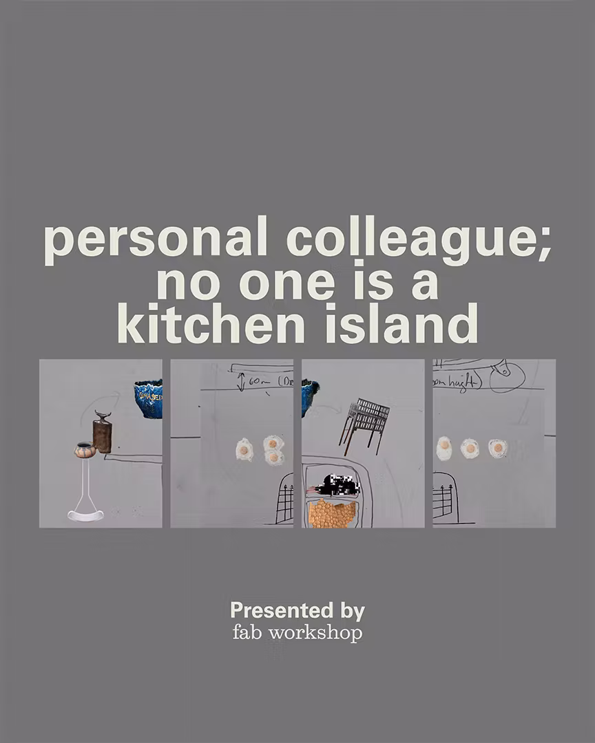 personal colleague poster